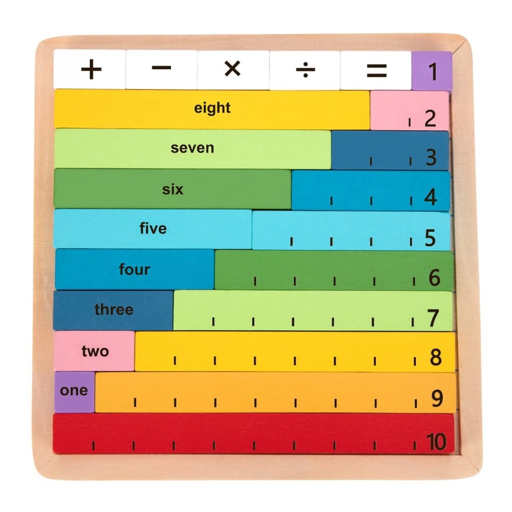 ✨BNWT - Tooky Toy Wooden Counting Game Board (24 pcs) ✨
